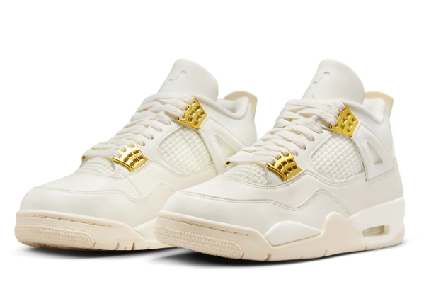Air Jordan 4 Retro WMNS 'Metallic Gold'