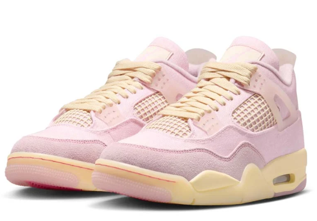 Air Jordan 4 Retro WMNS 'Pearl Pink / Iced Carmine'