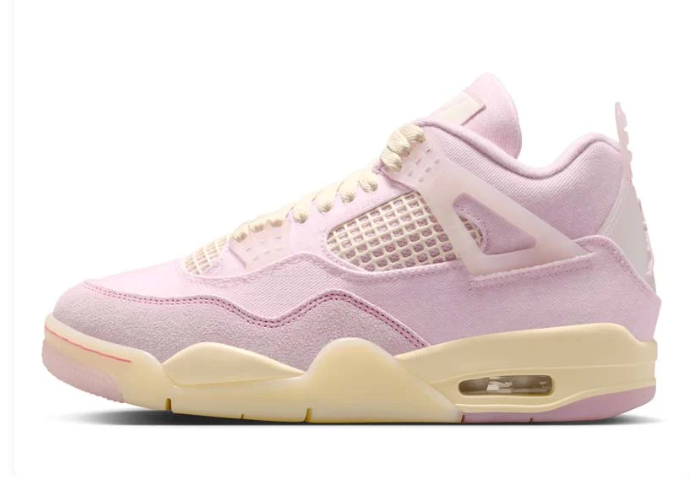 Air Jordan 4 Retro WMNS 'Pearl Pink / Iced Carmine'