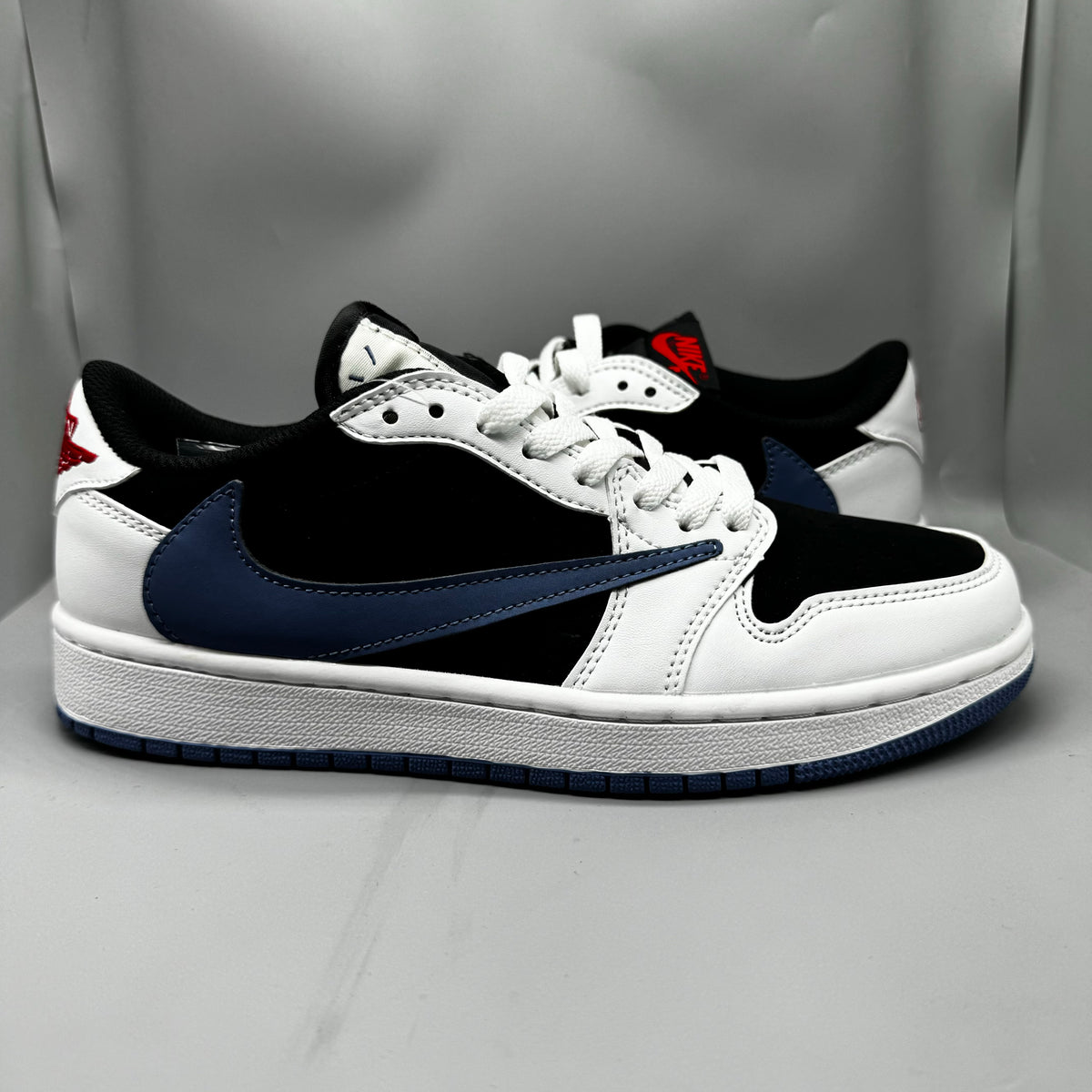 Air Jordan 1 Low 'Black Navy' Custom (2024)