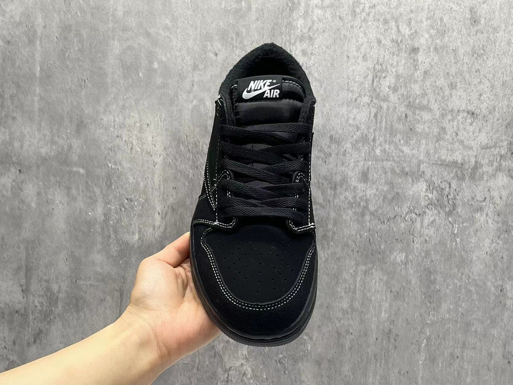 Air Jordan 1 Low TS 'Black Phantom Reverse Swoosh'