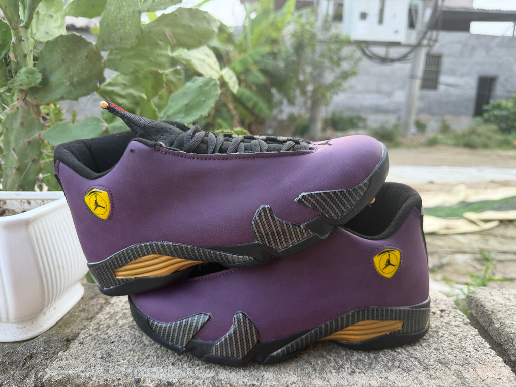 Air Jordan 14 Retro 'Purple Suede' Custom