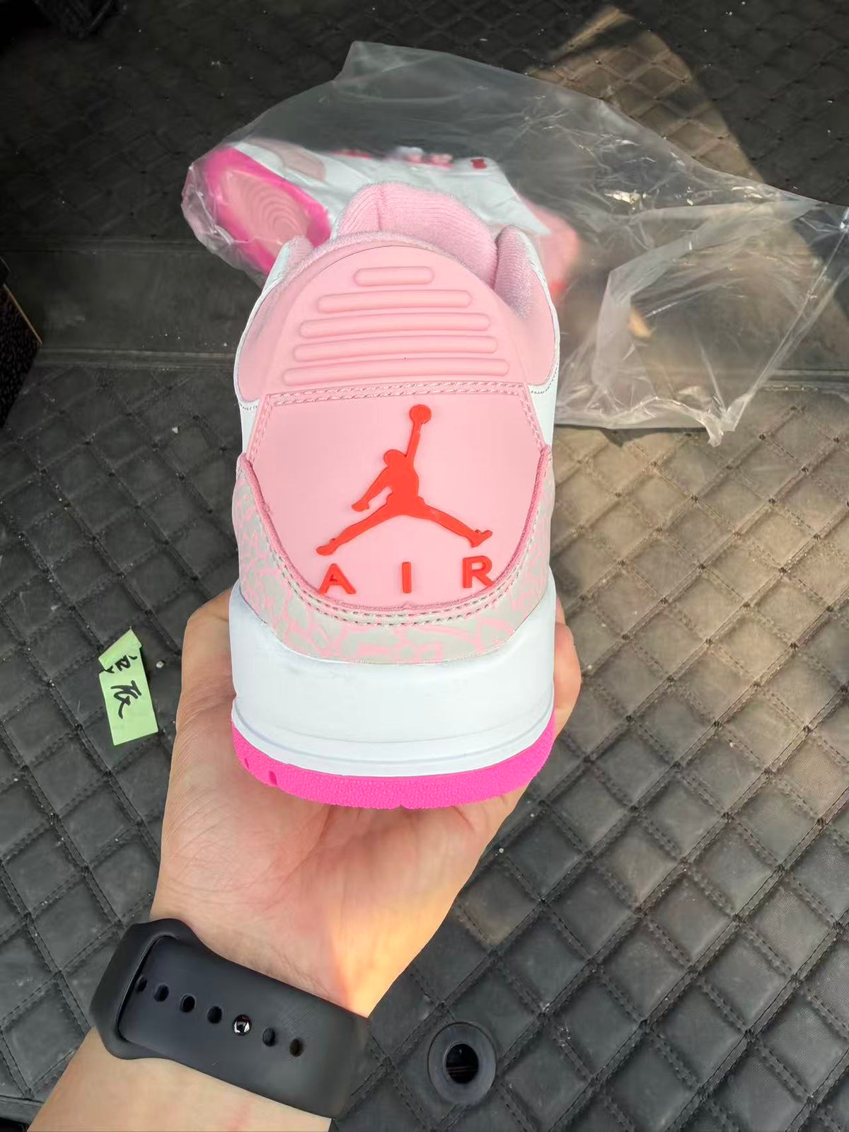 Air Jordan 3 WMNS 'Pearl Pink / Hyper Orange'