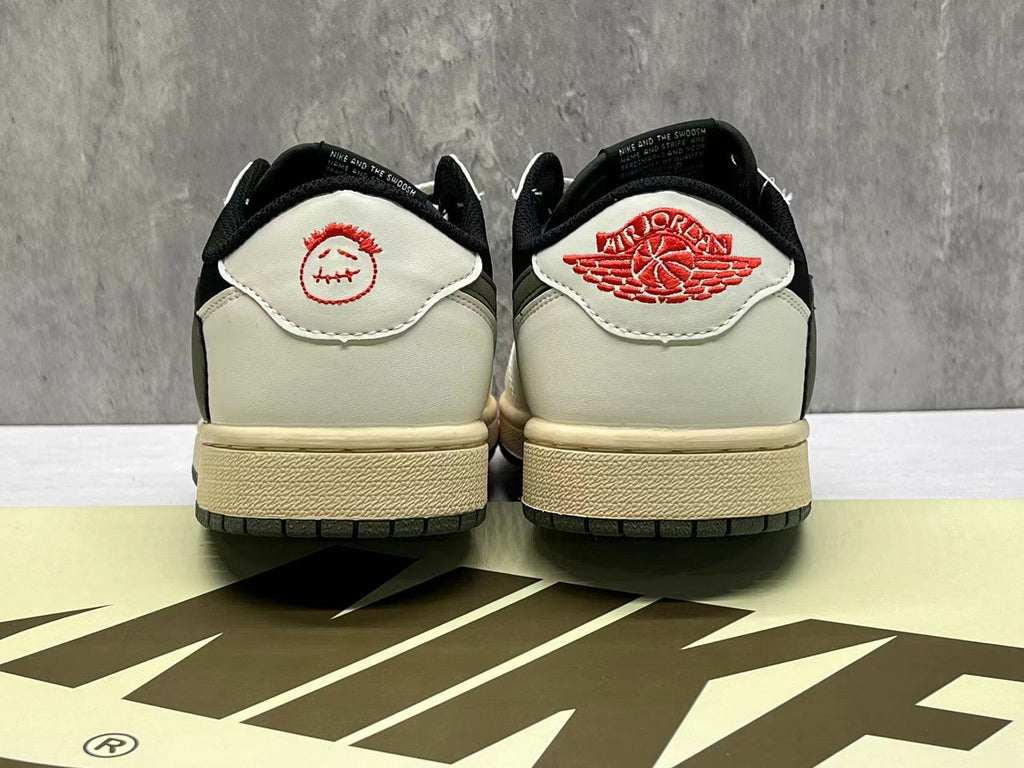 Air Jordan 1 Low TS 5.0 'Medium Olive Reverse Hook'