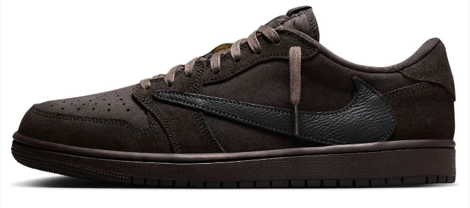 Travis Scott x Air Jordan 1 Low OG 'Velvet Brown'