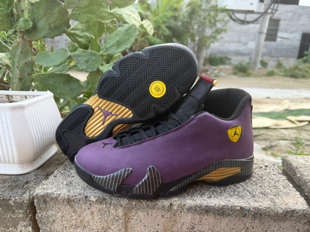 Air Jordan 14 Retro 'Purple Suede' Custom