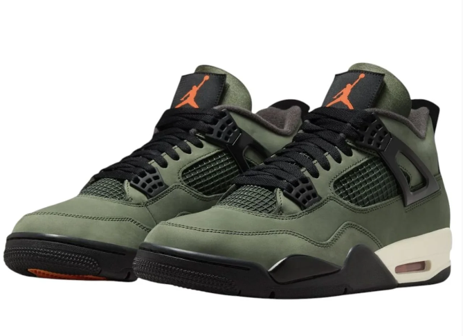 Air Jordan 4 x Undefeated 'Deep Green' 2025