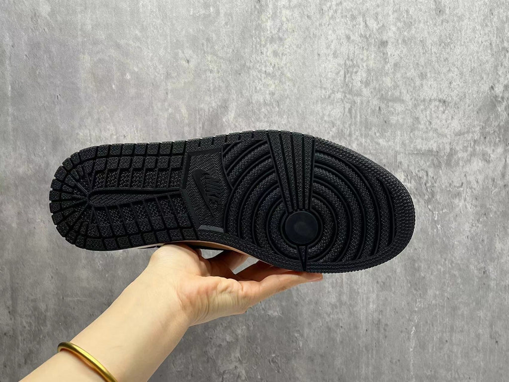 Air Jordan 1 D 'Black and Beige Pattern'