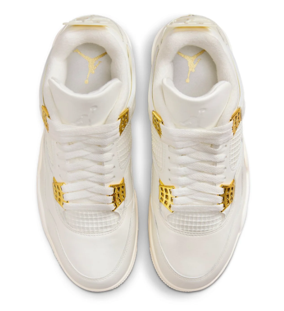 Air Jordan 4 Retro WMNS 'Metallic Gold'