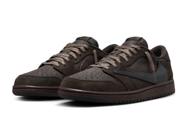 Travis Scott x Air Jordan 1 Low OG 'Velvet Brown'