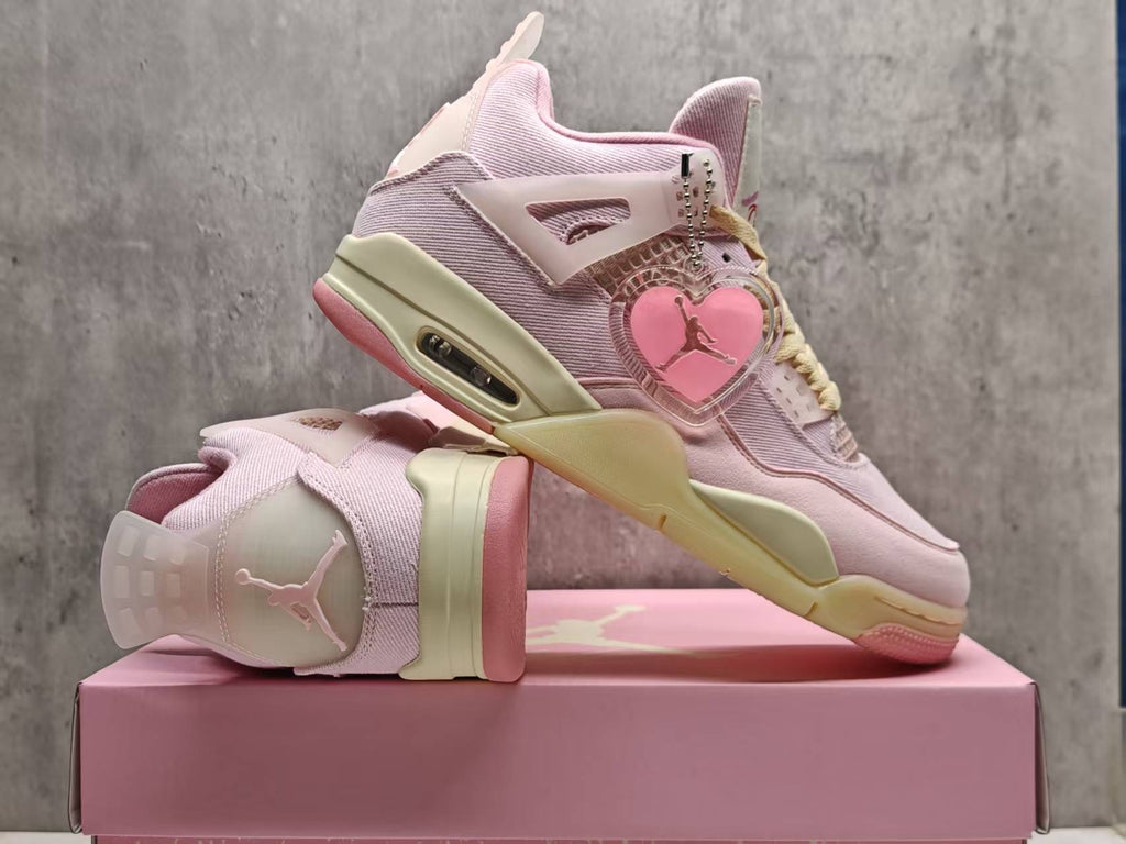Women’s Air Jordan 4 Retro “Pearl Pink and Iced Carmine”