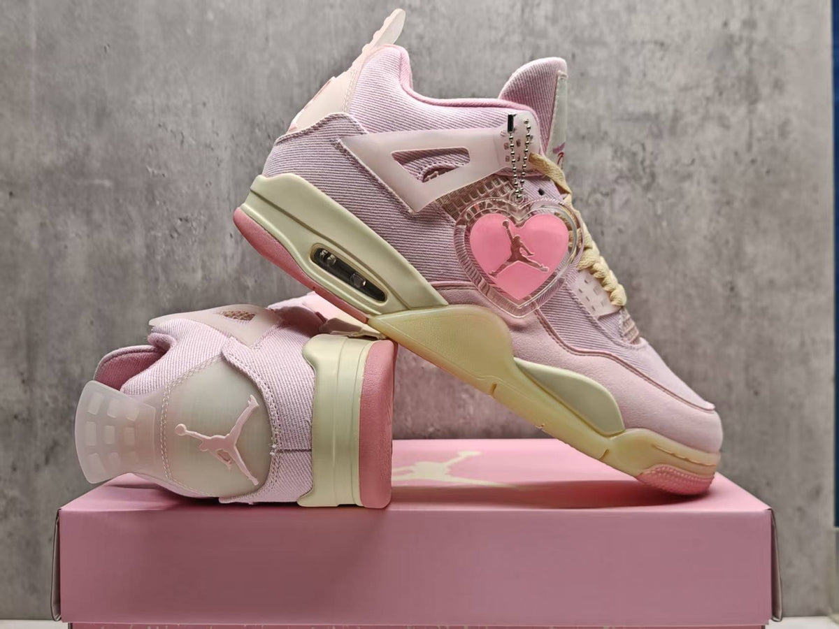Women’s Air Jordan 4 Retro “Pearl Pink and Iced Carmine”