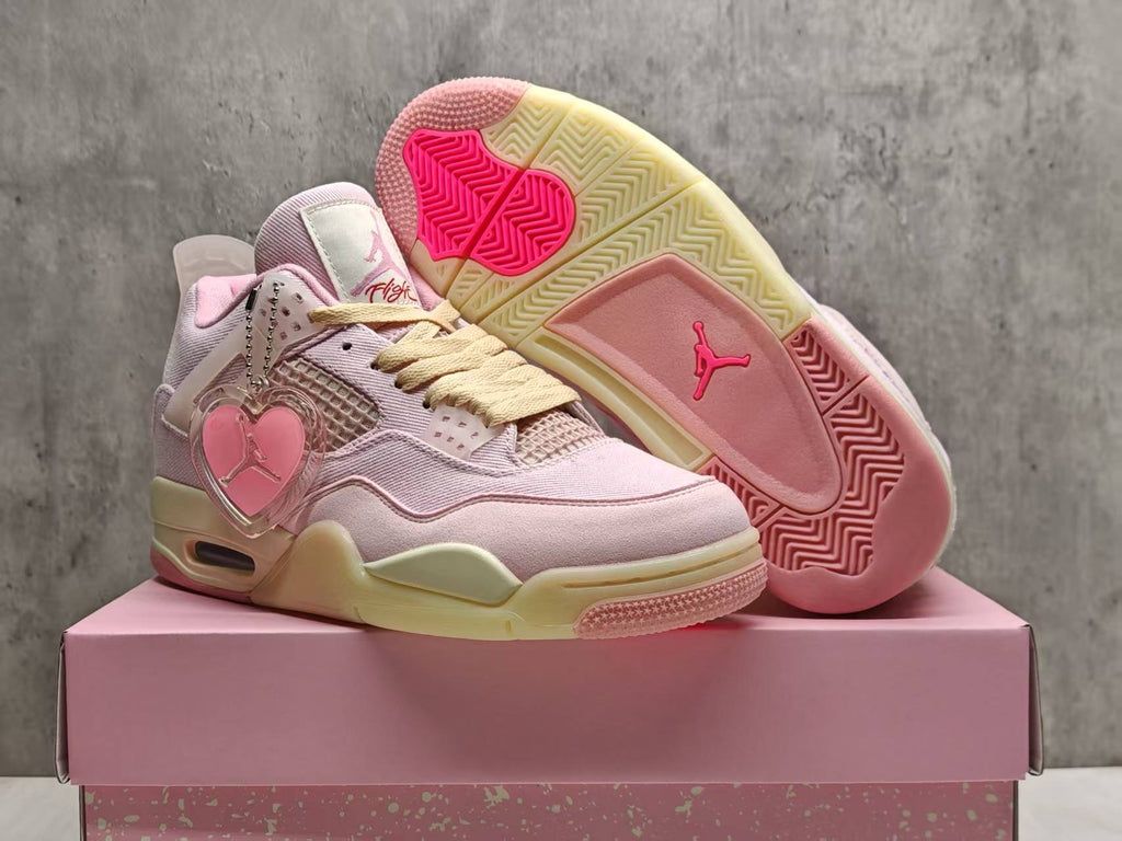 Women’s Air Jordan 4 Retro “Pearl Pink and Iced Carmine”