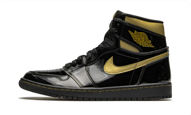 Air Jordan 1 Retro High OG 'Black Metallic Gold'