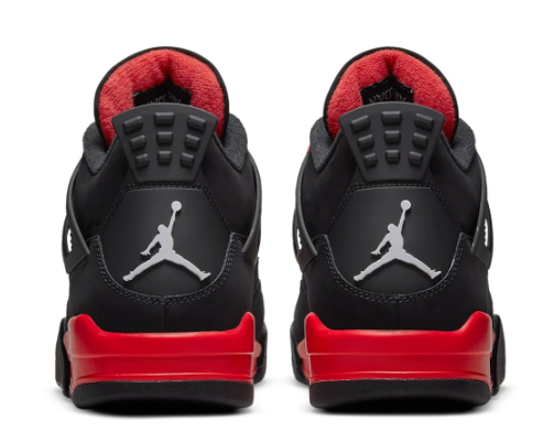 Air Jordan 4 Black/White-Red
