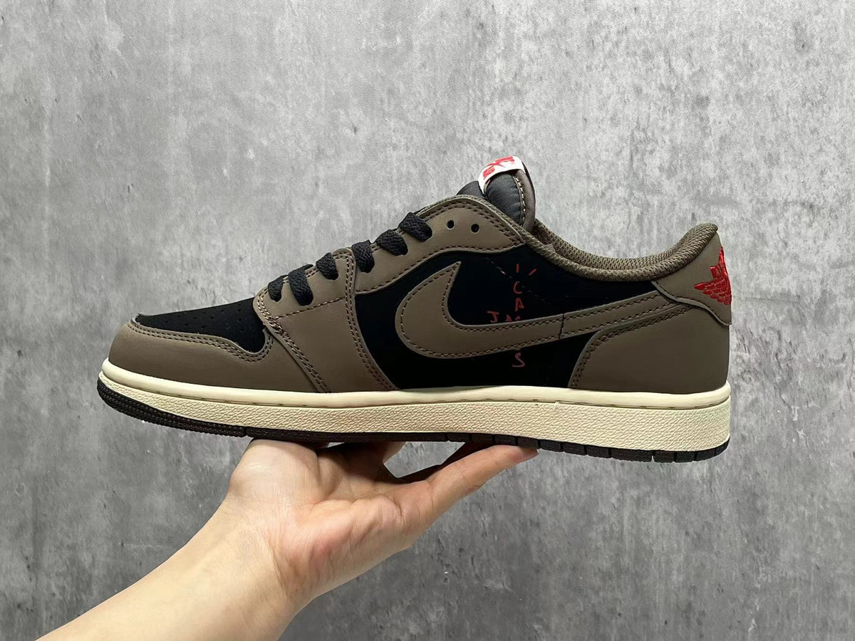Air Jordan 1 Low 'Black-Brown Reverse'