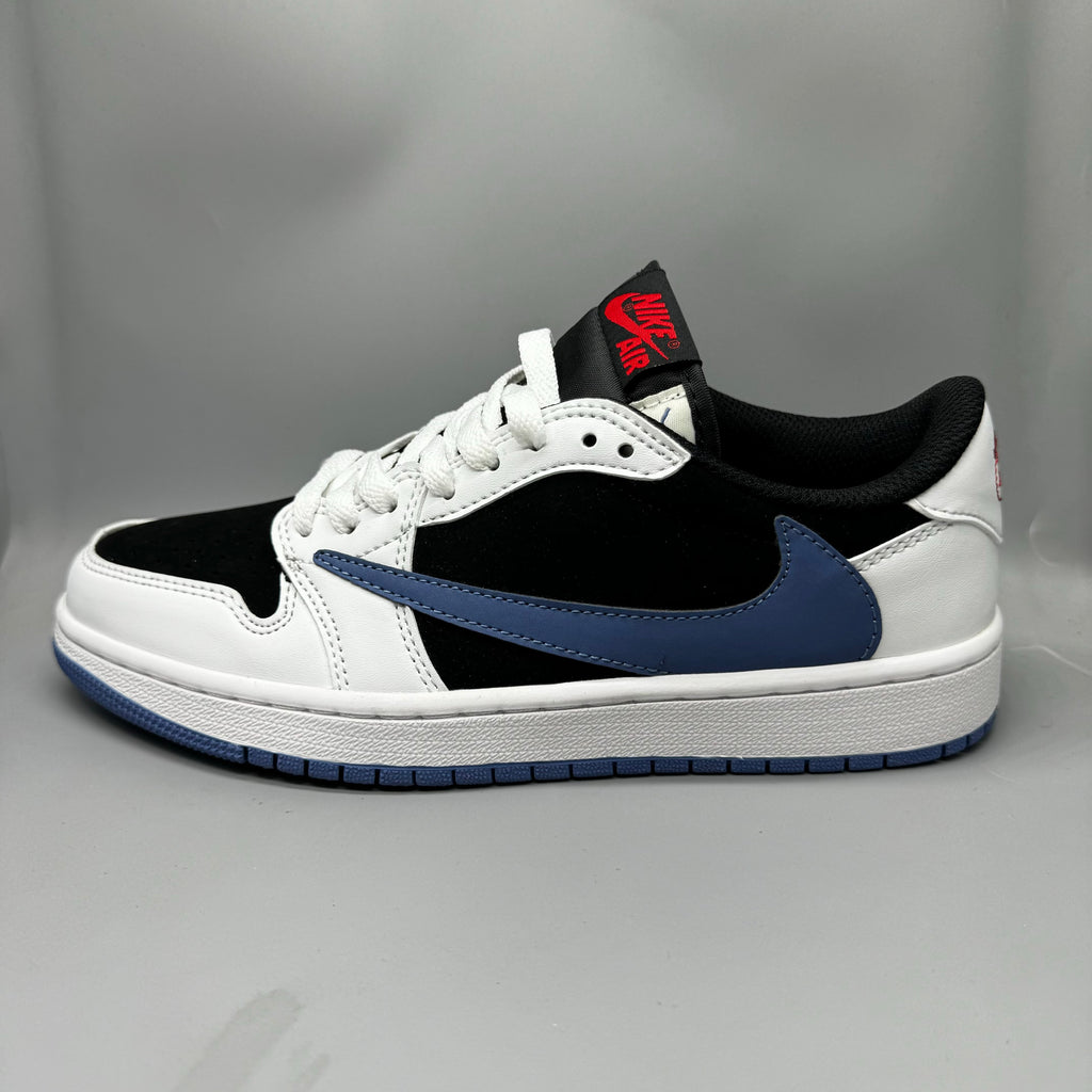Air Jordan 1 Low 'Black Navy' Custom (2024)